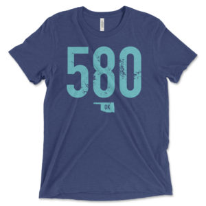 Blue on Blue 580 T Shirt